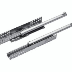 058-0058 Corredera Cuadro Cierre Suave 450mm Extracción 3/4 Carga 25 kgs