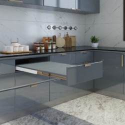 087-0012 (LC1) Deslizador de mesa oculta.