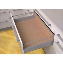 058-0691 Corredera de extensión cierre suave altura 16.4cms 400mm largo