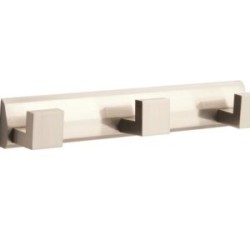 079-0813          Gancho Perchero de Cromo Satinado 217 * 34 * 34mm