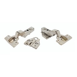 079-8839        Bisagra Europea 110° Cobertura Interior, Cierre Suave, Clip ON y 3 Ajustes