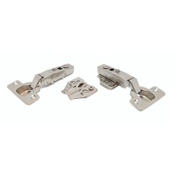 079-8840        Bisagra Europea 110° Cobertura Total, Cierre Suave, Clip ON y 3 Ajustes