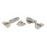 079-8840        Bisagra Europea 110° Cobertura Total, Cierre Suave, Clip ON y 3 Ajustes