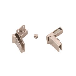079-0159 Bisagra para Puerta de Cristal Cromada