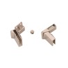 079-0159 Bisagra para Puerta de Cristal Cromada