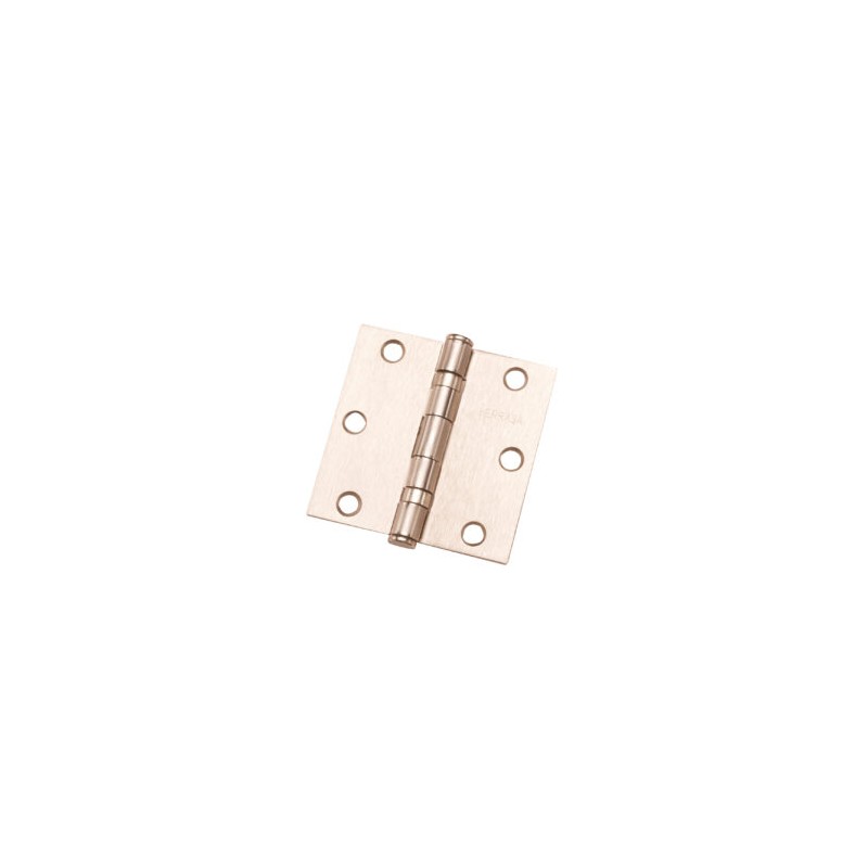 083-0009 Bisagra 3 * 3, 2 Baleros Cobre