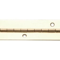 079-3501     Bisagra de Piano Latonada 25mm * 2mts. de Largo