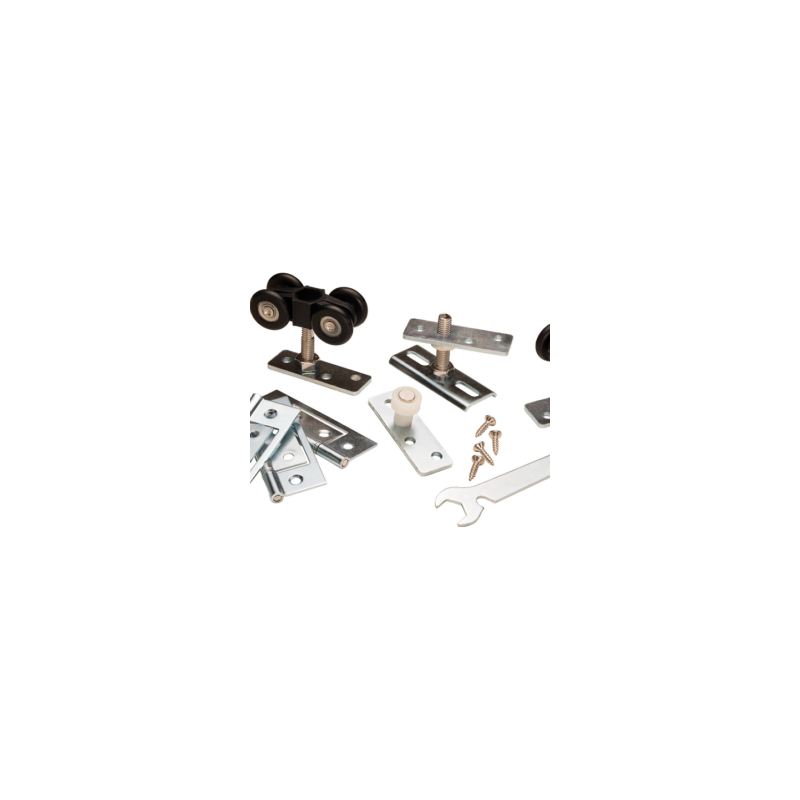 067-0061         Herraje Plegable 4 puertas Trabajo Pesado con bisagras