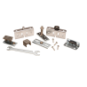 067-0063        Herraje Plegable 4 puertas Trabajo Ligero con bisagras
