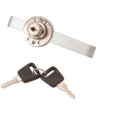 079-0230    Cerradura para 2 Cajones Cromo