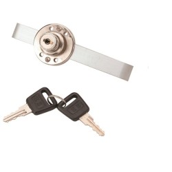 079-0230    Cerradura para 2 Cajones Cromo