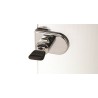 079-0373        Cerradura para Vidrio Cromo