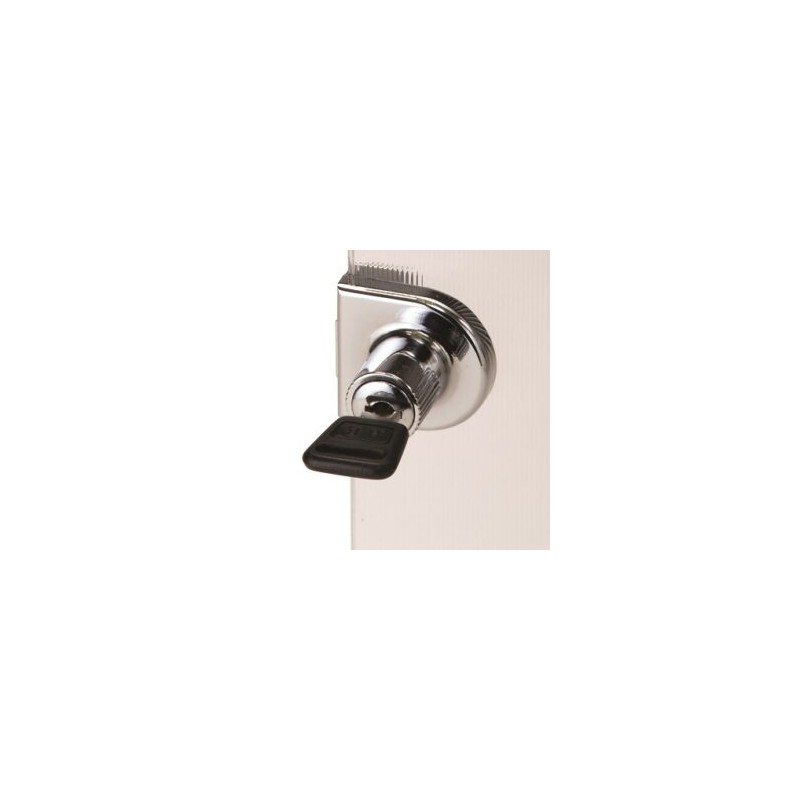 079-0370        Cerradura para Vidrio Cromo