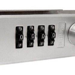 079-1303         Cerradura Horizontal de 3 Dígitos para Madera con Varilla