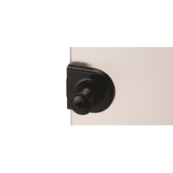079-0368        Cerradura para Vidrio Negra