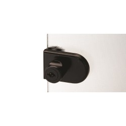 079-0371         Cerradura para Vidrio Negra